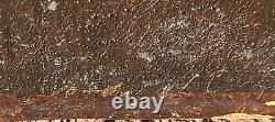 Old painting. Man portrait. Oil painting on canvas signed. XIXth century style.