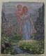 Old Painting. Oil On Canvas Attributed To Alexandre Cingria. Swiss Sacred Art