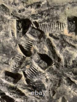 Old painting oil mixed composition sculpture bolts woman melancholy signed