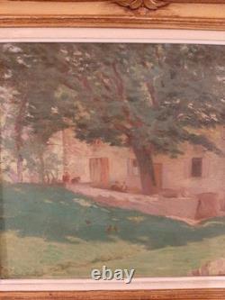 Old painting oil on canvas