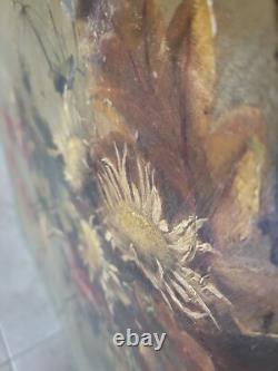 Old painting oil on canvas