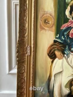 Old painting oil on canvas
