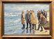 Old Painting Oil On Canvas Emil Janus Weinreich (danish, 1892-1975) 26 X 39