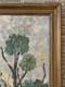 Old Painting Oil On Canvas Bucolic Landscape Impressionism Signed