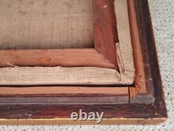 Old painting wolf dog oil painting on canvas wolf dog