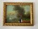 Old Small Painting Oil On Panel Signed Mme. Rosenthal 1928