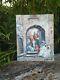 Orientalist Painting, Ancient, Artist Painter C. Manet. Oil On Panel