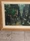 Original Oil On Isorel Framed, Signed Acker