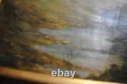 Painting Painting Ancient 19 Century Landscape Country Gout Barbizon Under Wood