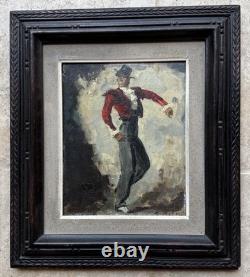 Paul Bazé (1901-1985) Old painting signed Oil on wood Painter Bayonne