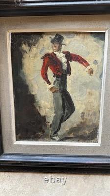 Paul Bazé (1901-1985) Old painting signed Oil on wood Painter Bayonne