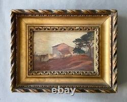 Paul Nicolaï, oil on panel, antique signed painting, XXth century painting