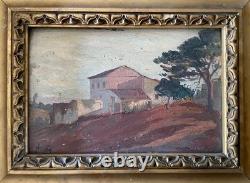 Paul Nicolaï, oil on panel, antique signed painting, XXth century painting