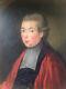 Portrait Of Magistrate Noble Man Oil On Canvas Old Xviii Lawyer