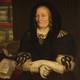 Portrait Of A Woman, Old Oil On Canvas, Madame, Painting From The 17th Century, 600