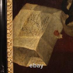 Portrait of a Woman - Old Oil on Canvas Painting - Madame - 17th Century - 600