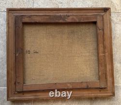 Provençal School Old Painting Signed Louis DELAVALLE Marine Port Marseille