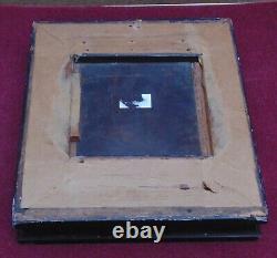 Rare magnificent old oil painting on copper 18th century the very fine rebouteux