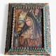 Religious Painting, Oil On Canvas, 19th Century, Ancient Saint