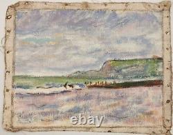 Sainte-Adresse Ancient Impressionist Fauvist Painting by Monet 1900 Normandy