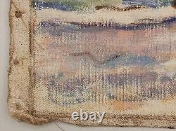 Sainte-Adresse Ancient Impressionist Fauvist Painting by Monet 1900 Normandy