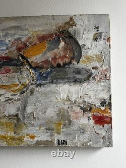 Signed Antique Oil Painting on Canvas
