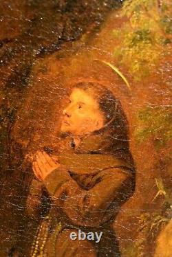 Stigma Of Saint Francis Of Assisi Vanité At The End Of The 18th Century