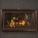 Still Life Oil Painting On Panel Fruit Painting 20th Century Old Style