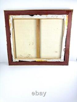 Sublime Oil on Canvas Signed Jackson in Antique Gold Frame River Forest