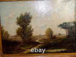 Superb Rare Oil Painting Signed Jules Dupre (1811-1889) Landscape