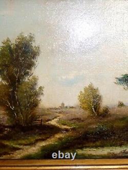 Superb Rare Oil Painting Signed Jules Dupre (1811-1889) Landscape