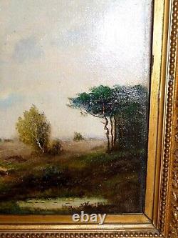 Superb Rare Oil Painting Signed Jules Dupre (1811-1889) Landscape