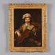The Guitarist Old Painting Oil On Canvas Italy Of The 19th Century Original
