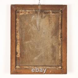 The Holy Family Old Painting Oil on Panel 16th-17th Century Original