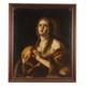 The Penitent Mary Magdalene Old Painting Oil On Canvas 18th Century Original