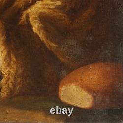 The Penitent Mary Magdalene Old Painting Oil on Canvas 18th Century Original