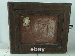 Very Old Oil Painting On Solid Frame Canvas 1799