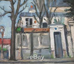 Youlard, Street Of The Center In Neuilly In 1944, Neuilly On Seine, Ancient Table, Ww 2