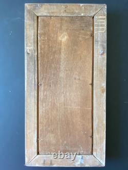 Ancien Tableau HSP La Gardienne de Troupeau Signé R. Urbain Art Lorrain