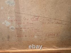 Ancien Tableau Huile Georges LE MEILLEUR Maison sur la Marne Impressionnisme