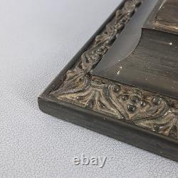 Ancien Tableau Huile Sur Toile Filles Avec Chevre Paysage Château XVIII S