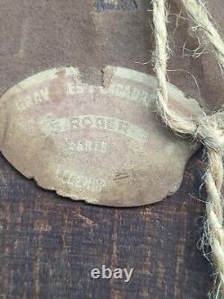 Ancien Tableau Peinture Huile Sur Bois Oil Painting On Wood Jesus Christ