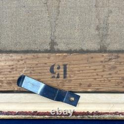 Ancien Tableau Portrait de femme, signé Adrienne Geofroy, XIXe Huile sur toile