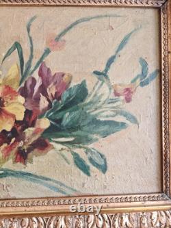 Ancien huile sur toile à identifier