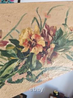 Ancien huile sur toile à identifier