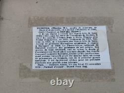 Ancien tableau nature morte poisson huile sur toile marqué N. TONITZA oil canva