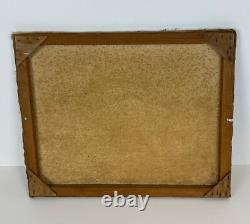 Ancienne 1930 magnifique huile sur toile paysage montagne signé J. P Gouson