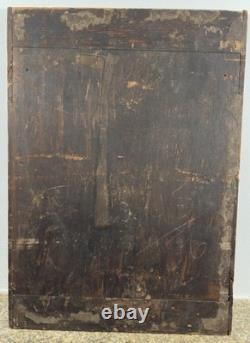 Ancienne Huile / panneau Narcisse Virgile DIAZ DE LA PEÑA Fontainebleau 53x38 cm