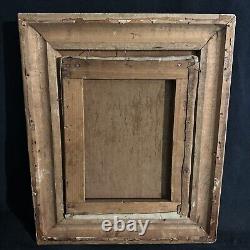 Ancienne Huile/toile Louis Joseph Digout XIXème Old Painting Portrait Enfant