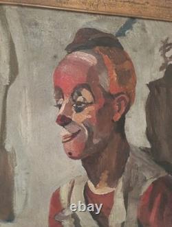 Ancienne Peinture Huile Sur Carton Dora Bianka Kucembianka